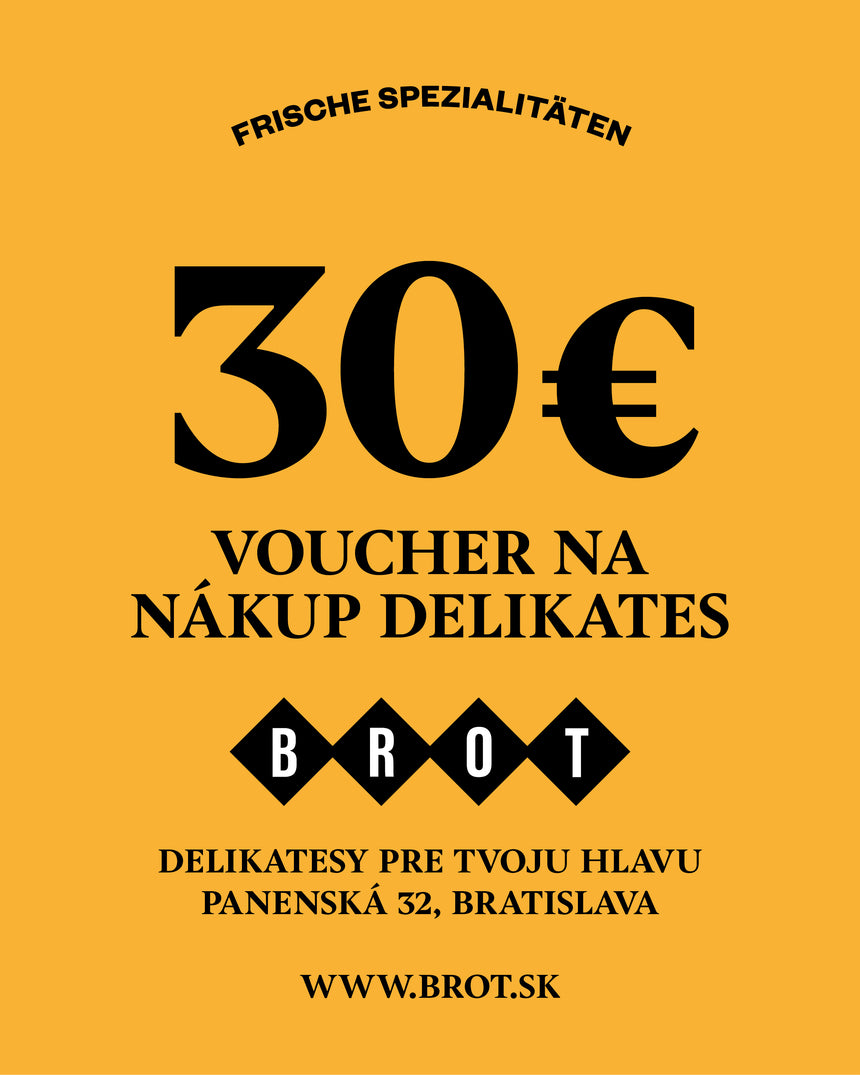 30€ VOUCHER NA NÁKUP DELIKATES
