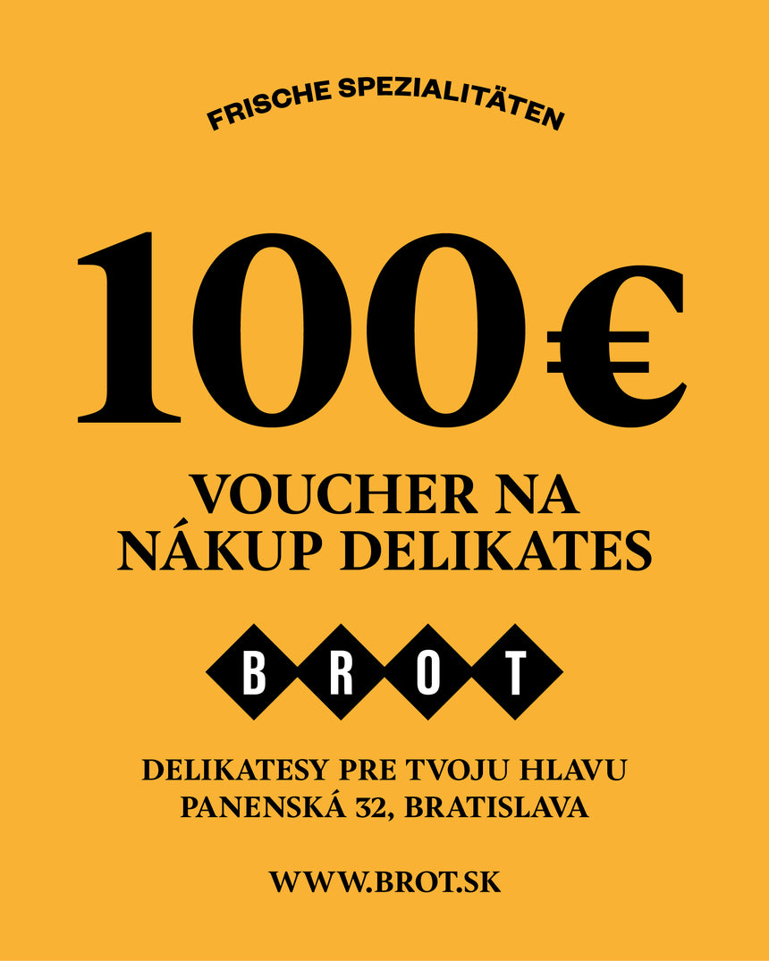 100€ VOUCHER NA NÁKUP DELIKATES