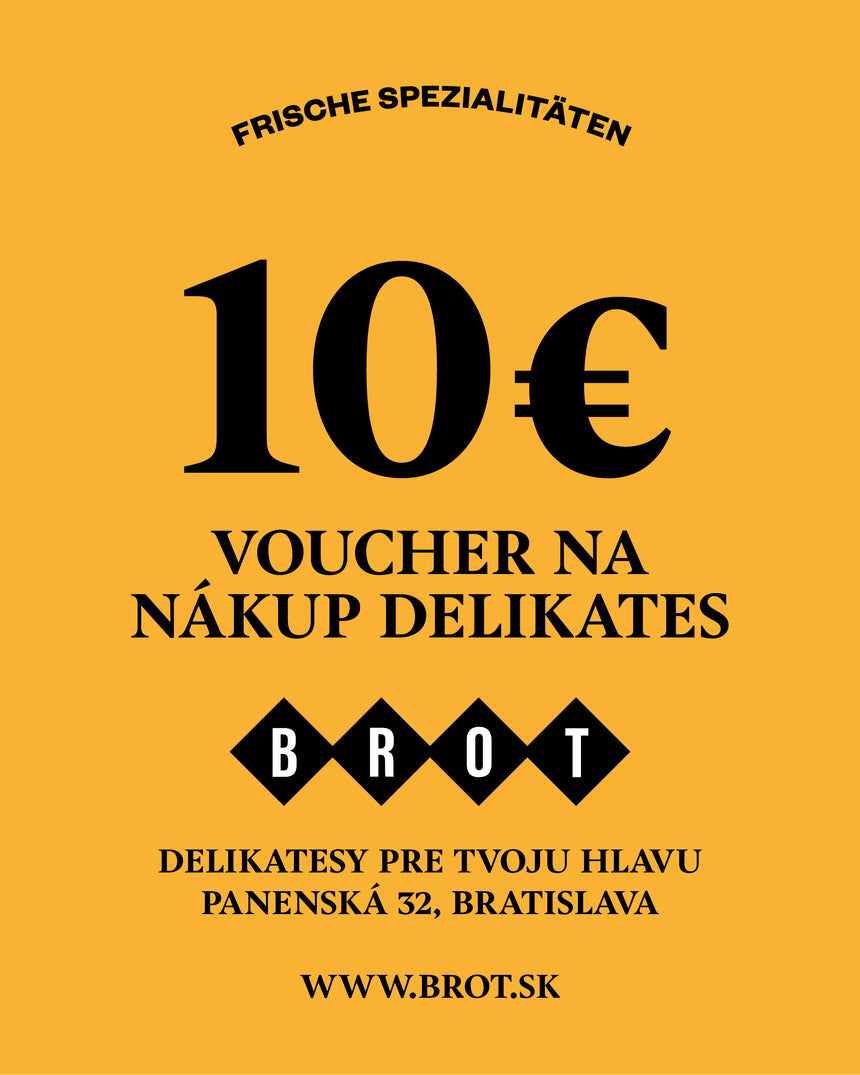 10€ VOUCHER NA NÁKUP DELIKATES