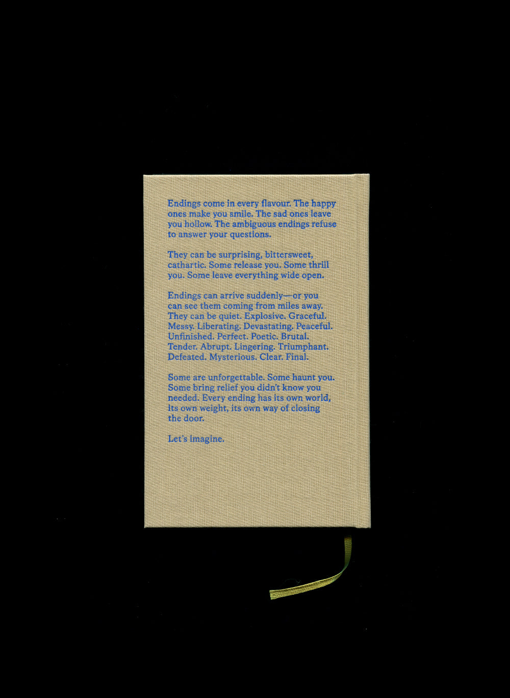 Catalogue of Endings