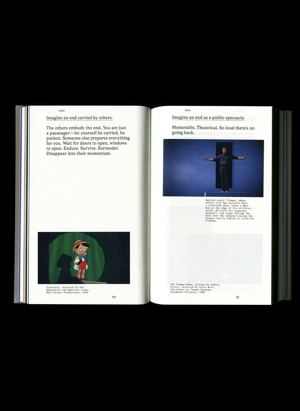 Catalogue of Endings