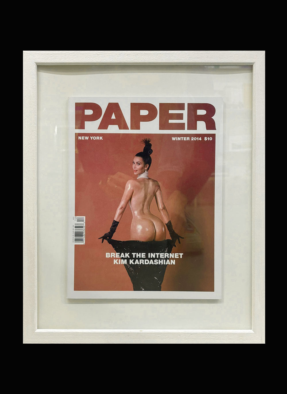 Paper Break The Internet Kim Kardashian (Framed)
