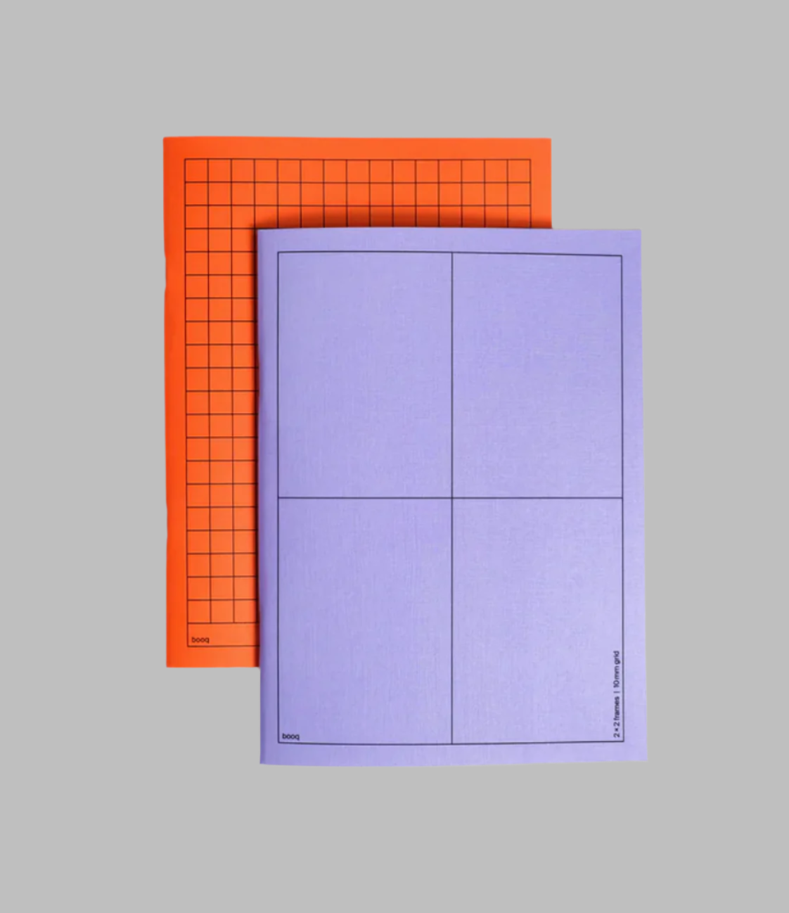 booq / purple-orange notebook