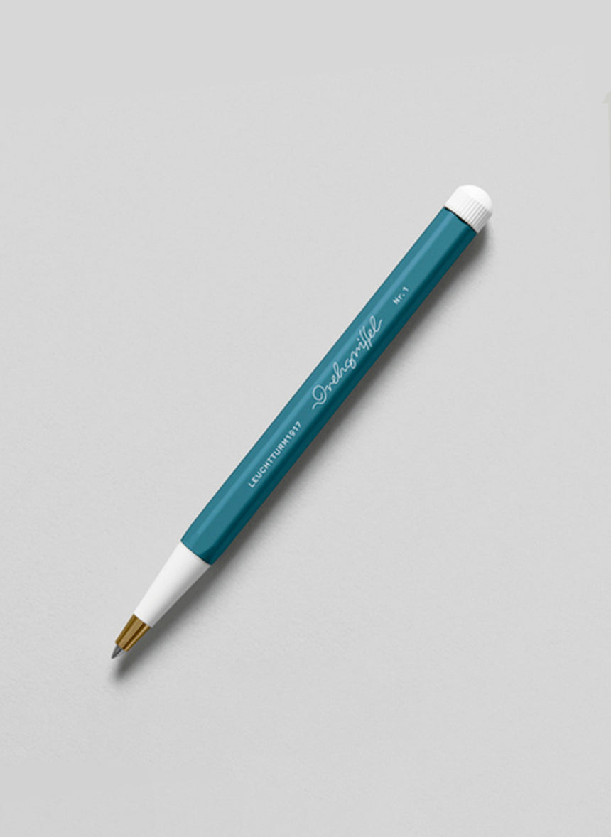 Drehgriffel No.1, Ballpoint pen, Stone Blue