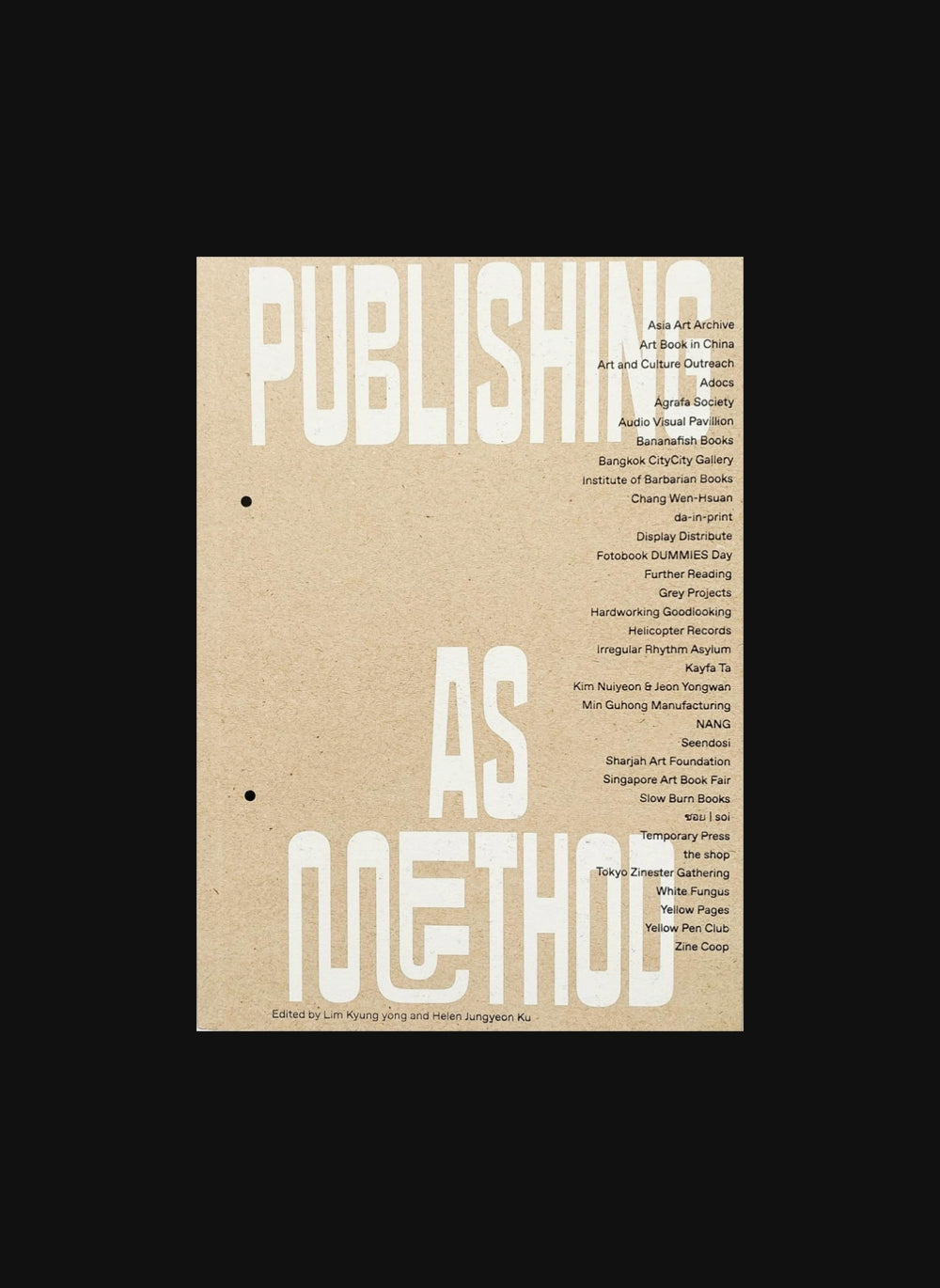 Publishing as method