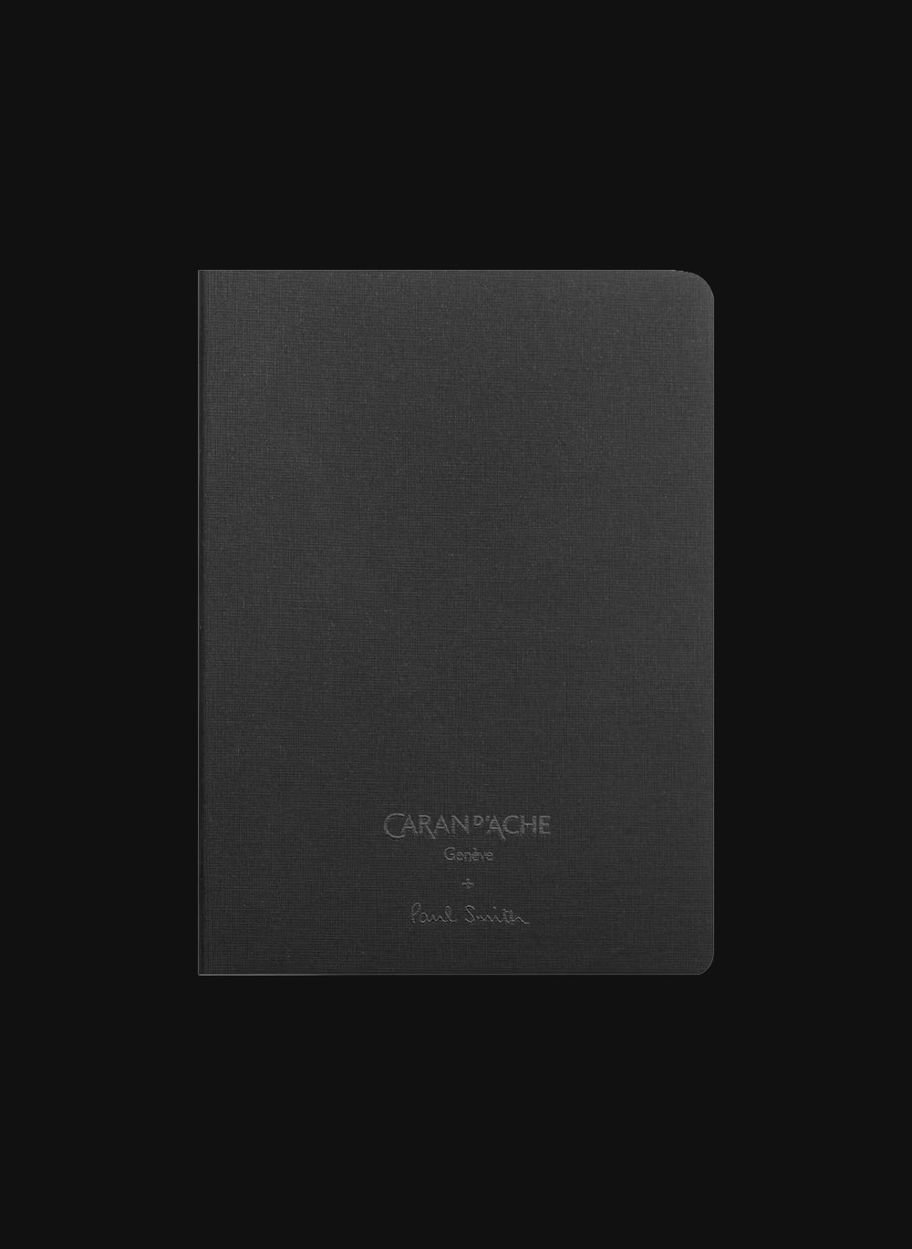 CARAN D'ACHE Paul Smith Black A6 Notebook