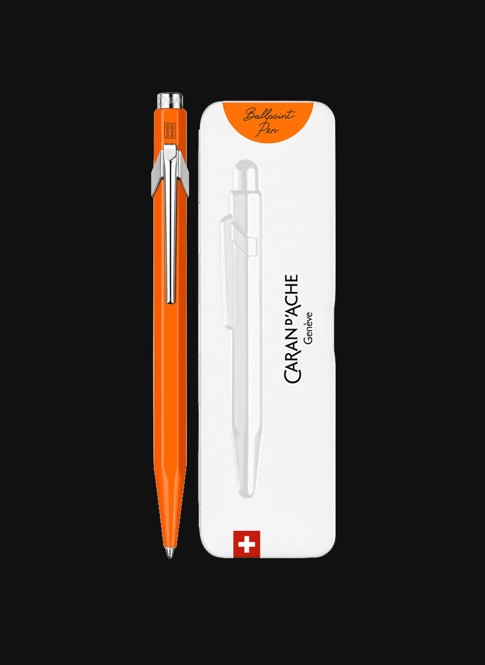 CARAN D'ACHE 849 Pen – Orange fluo