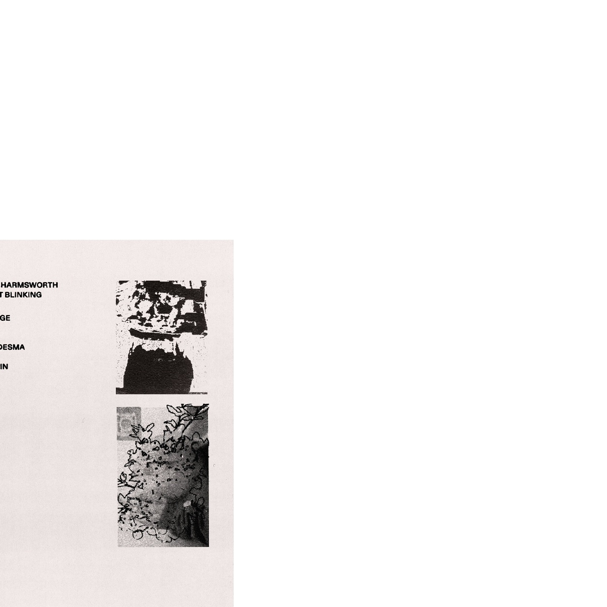Angelo Harmsworth – Without Blinking