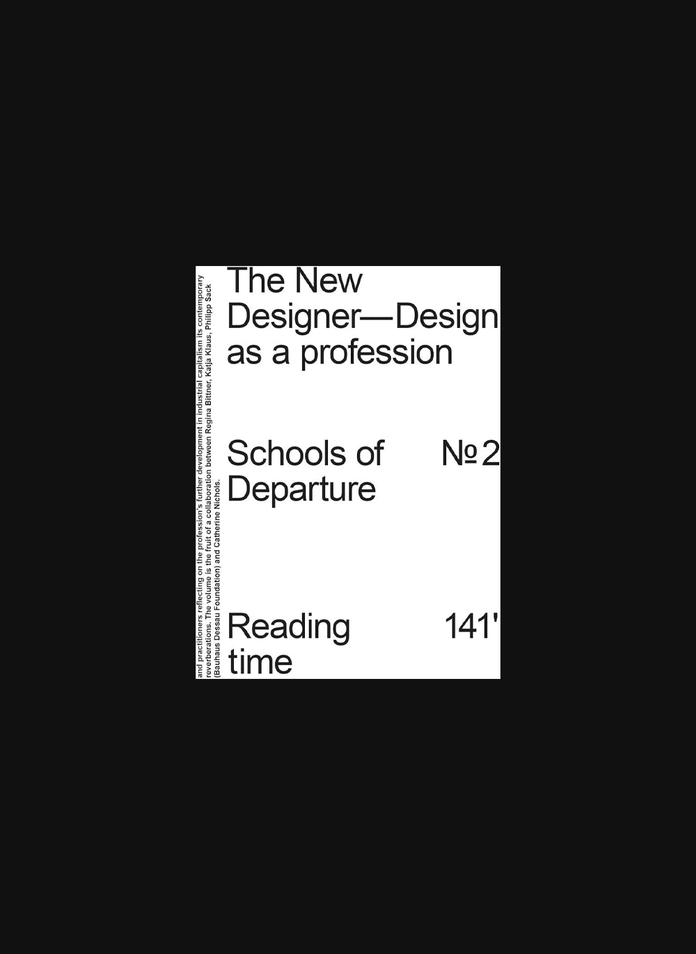 The New Designer – Design as a Profession