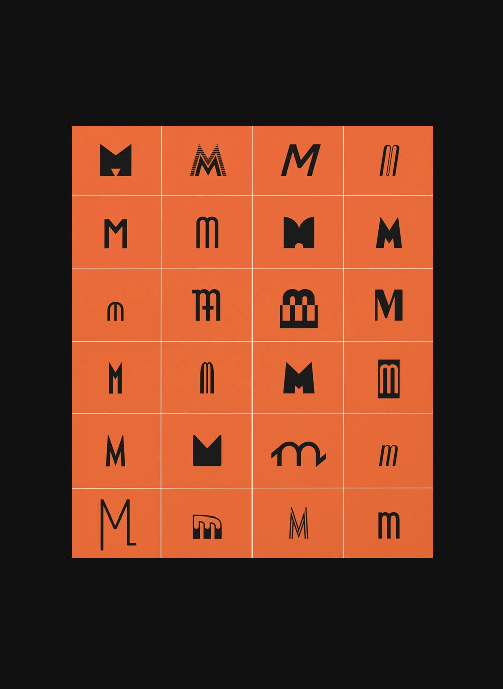 Alfabeti Modernisti Type Specimens