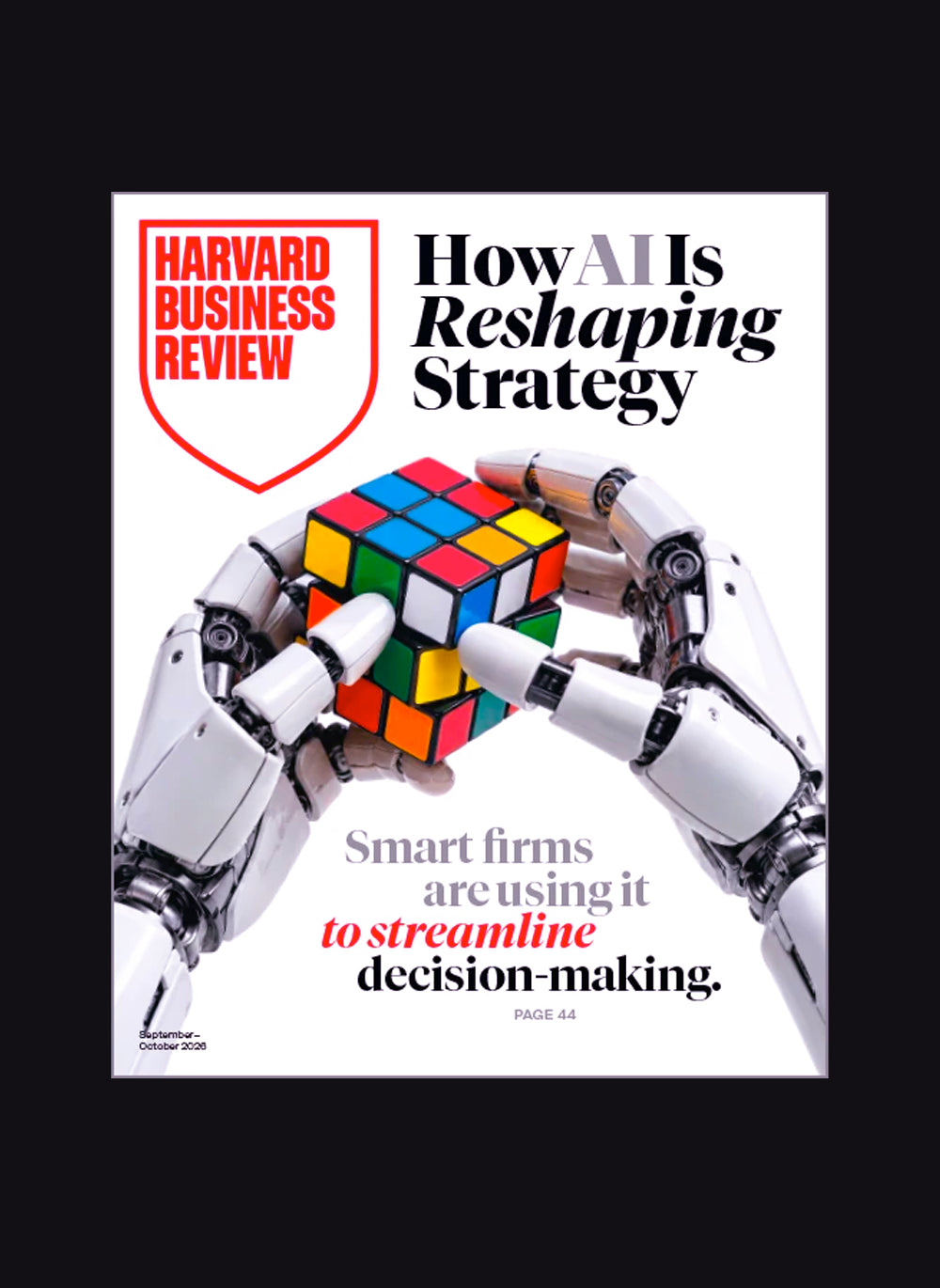 Harvard Business Review September October 2026