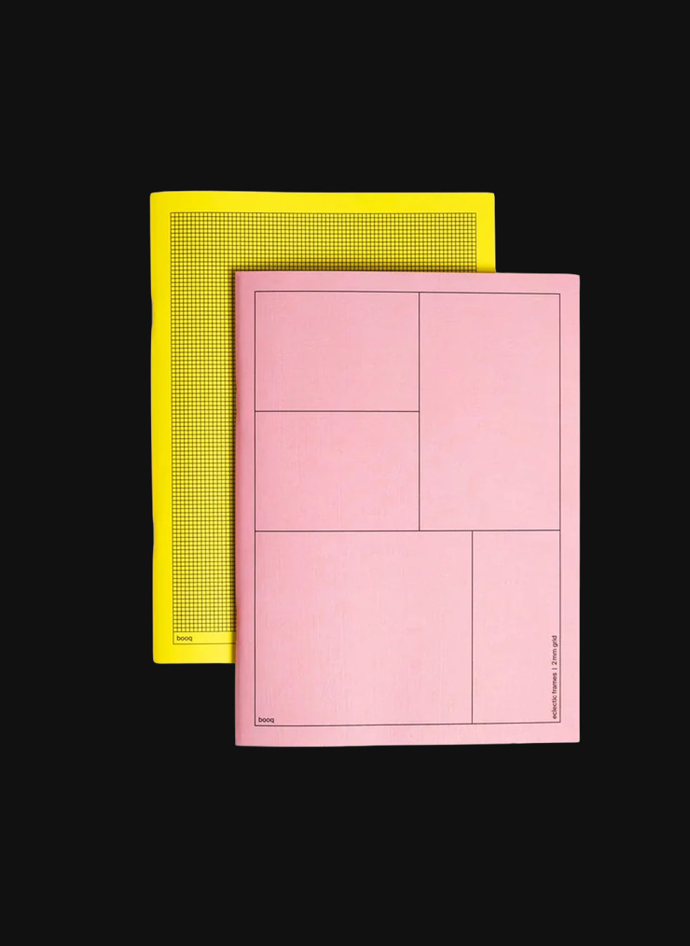 booq / pink-yellow notebook