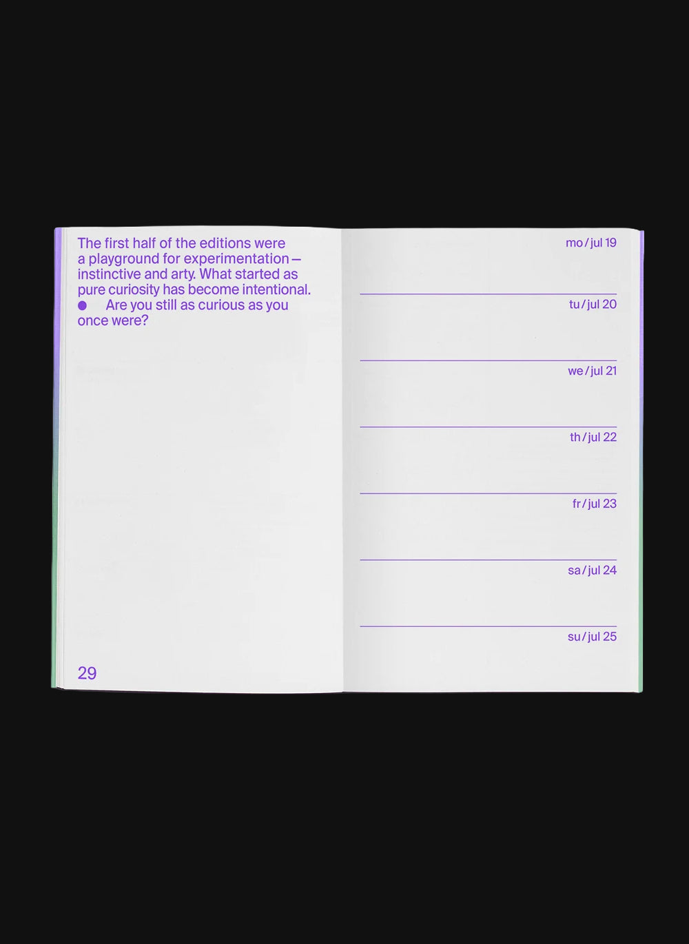 Julie Joliat Planner 2027 Shimmer