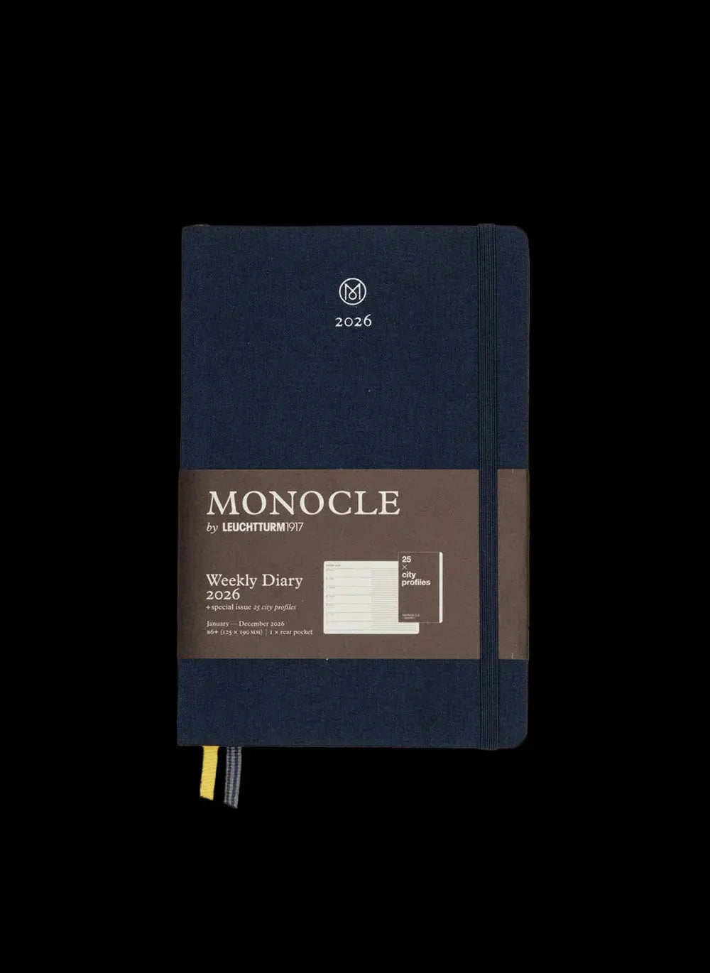 Weekly Diary 2026 Monocle by LEUCHTTURM1917 Navy