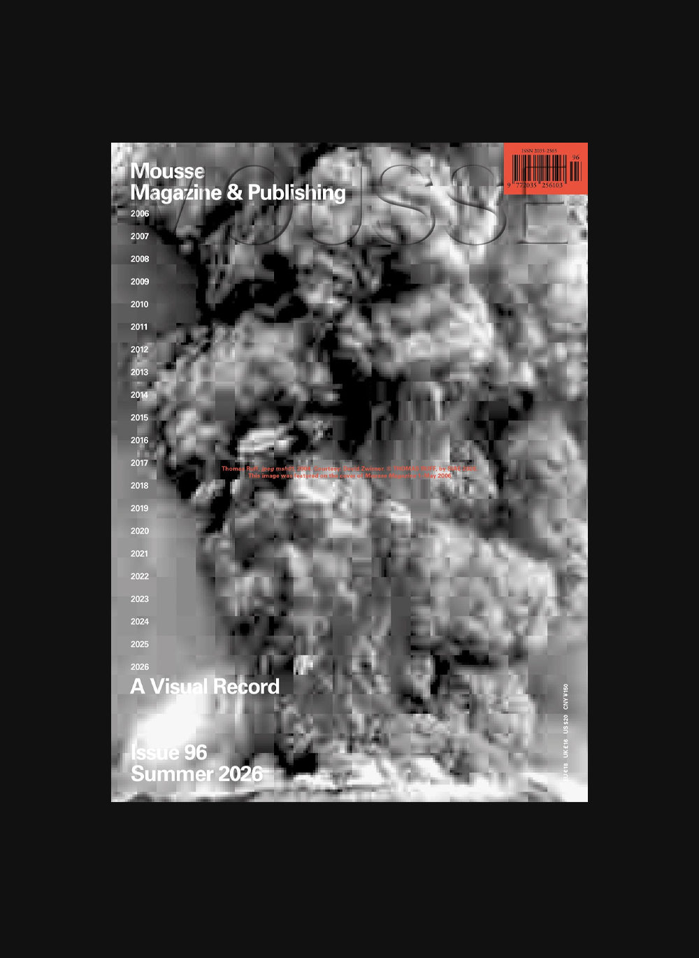 Mousse #96 20th Anniversary Issue