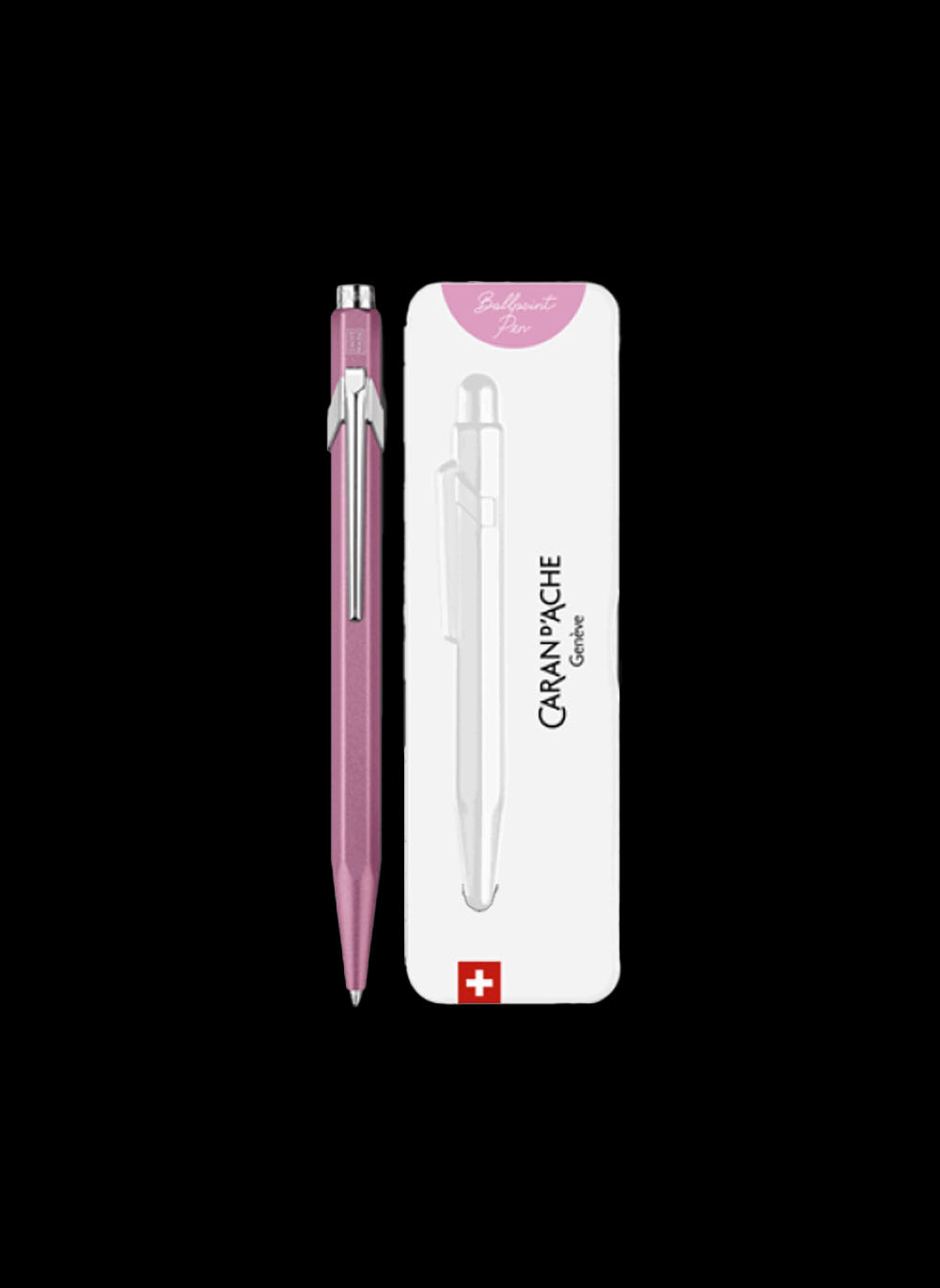 CARAN D'ACHE Colormat-X Pink Ballpoint Pen