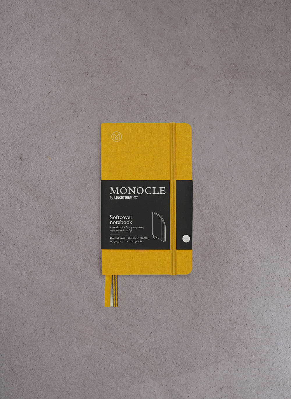 Softcover Notebook Monocle, Dotted grid, A6