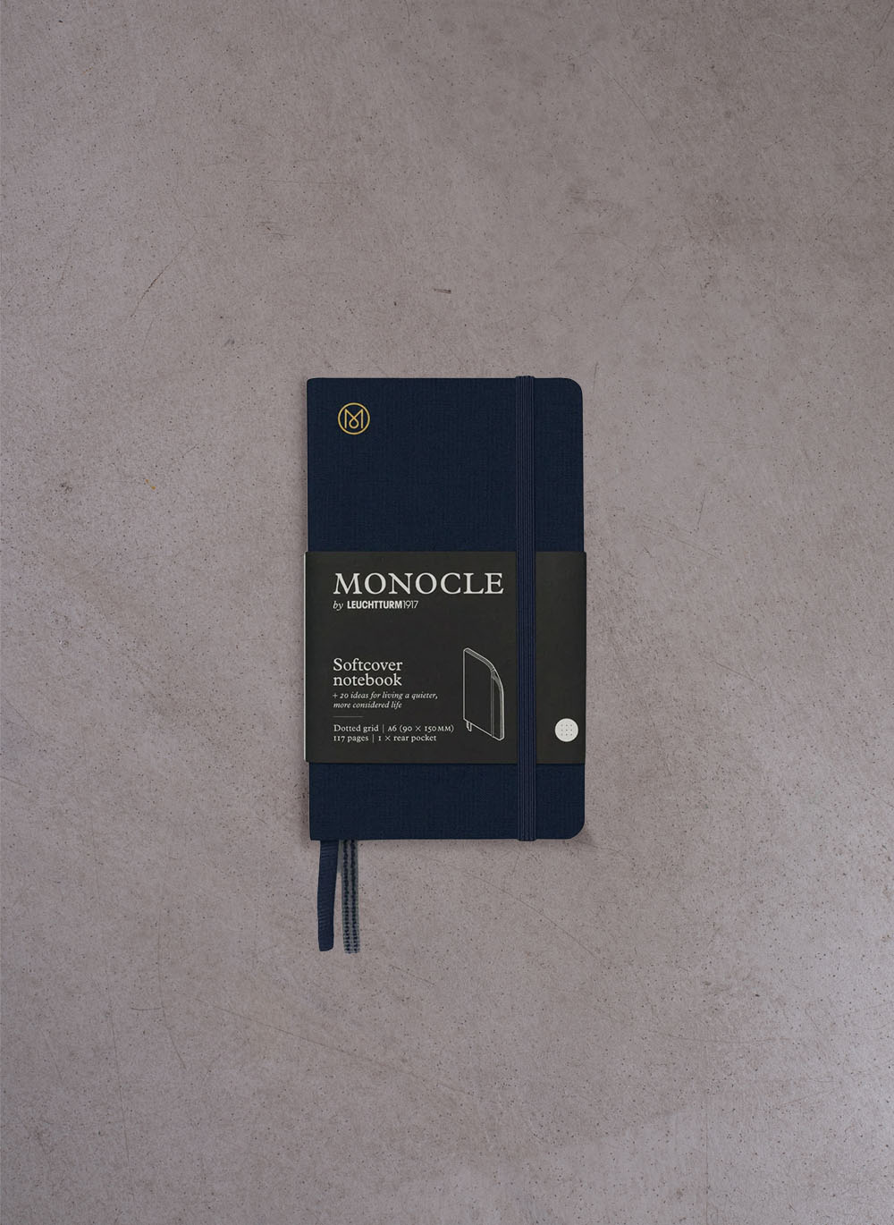 Softcover Notebook Monocle, Dotted grid, A6