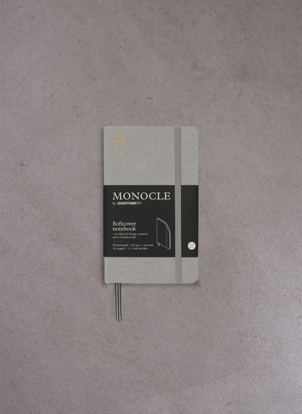 Softcover Notebook Monocle, Dotted grid, A6