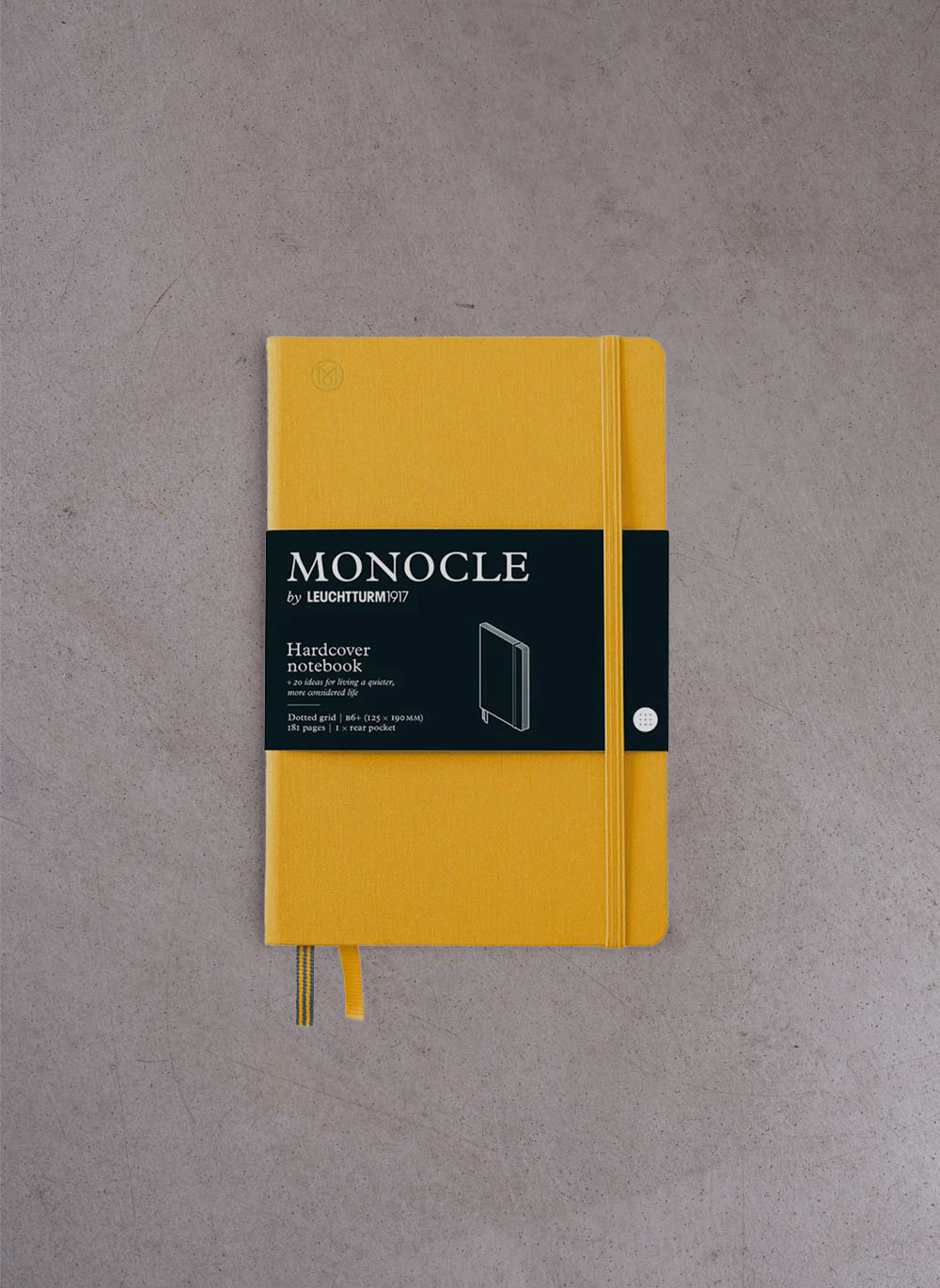 Softcover Notebook Monocle, Dotted grid, B6+