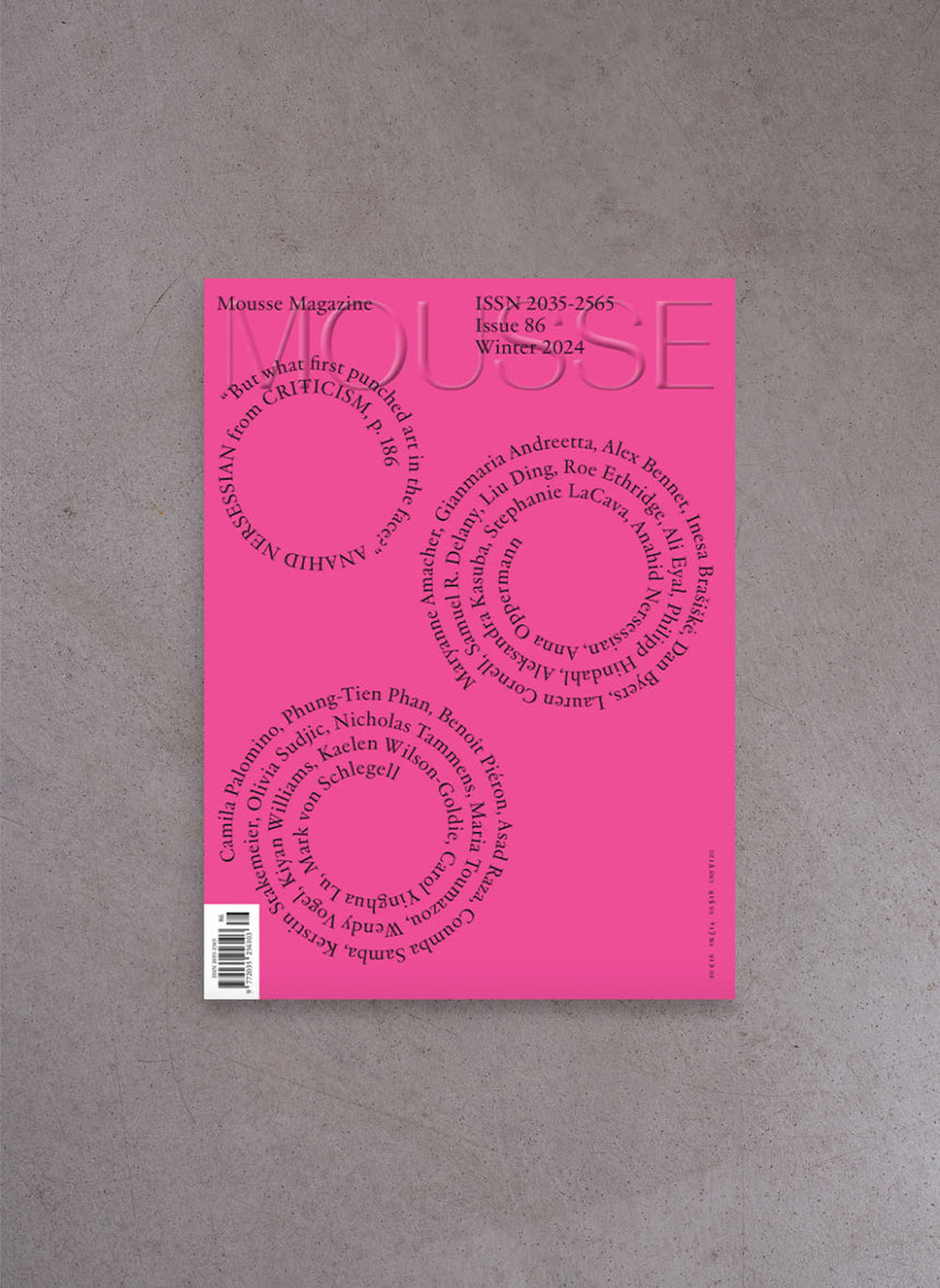 Mousse Magazine – Issue #86