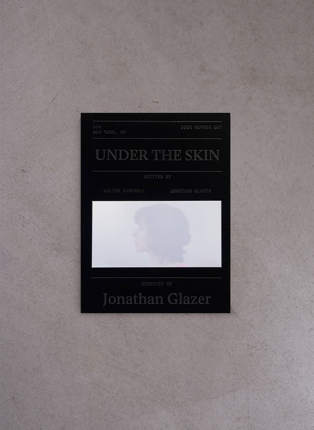 Under the Skin Screenplay Book – Jonathan Glazer