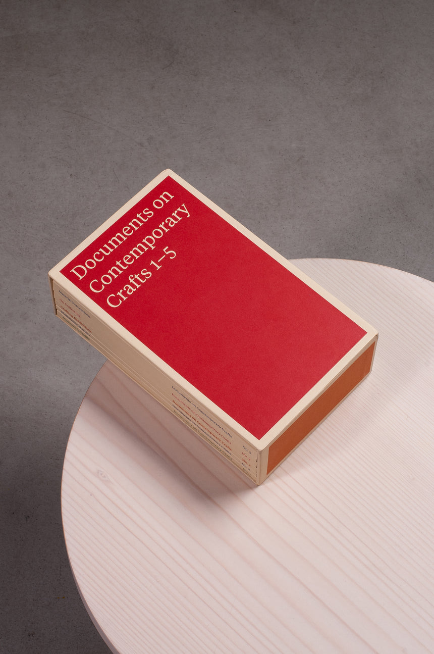 Documents on Contemporary Crafts 1-5 – André Gali, Hege Henriksen