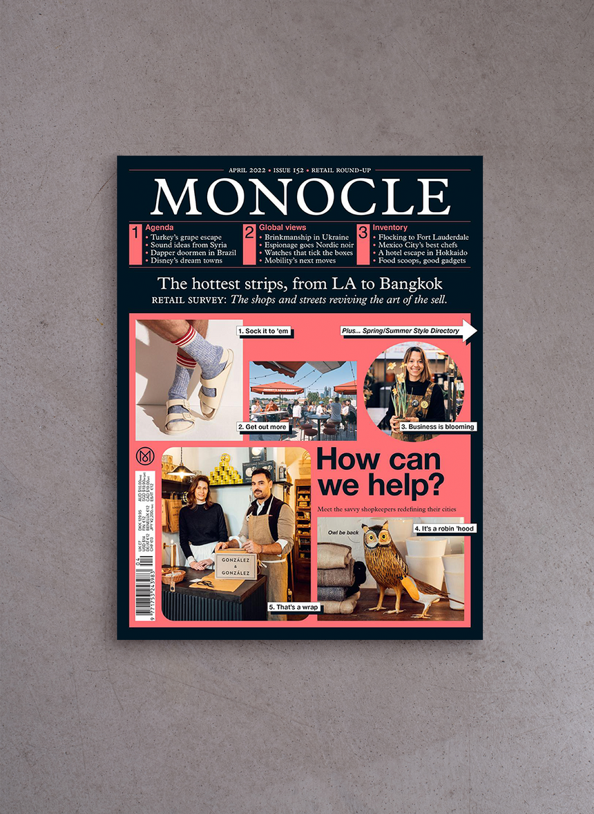 Monocle April 2022 – Retail Round-up – Issue #152