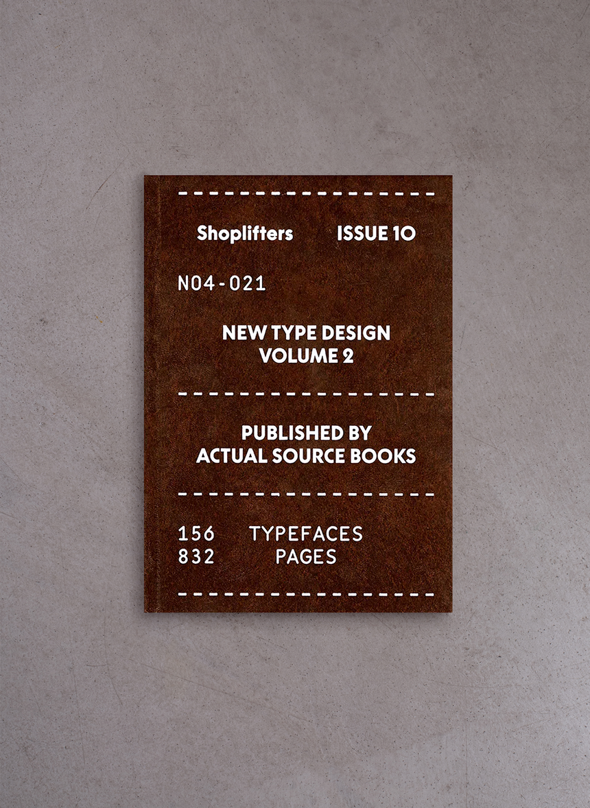 Shoplifters – Issue #10 – New Type Design Vol.2