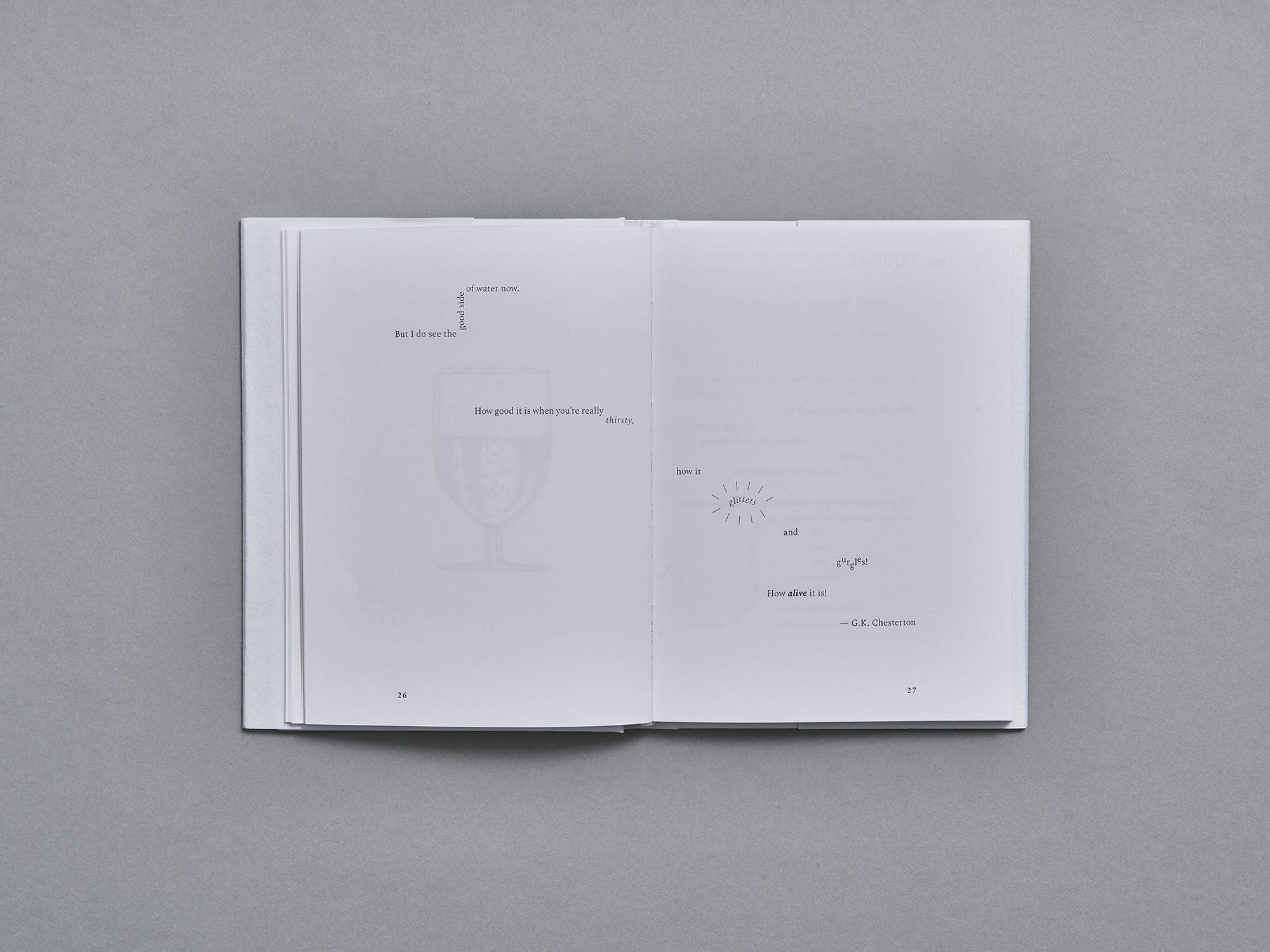 水 shuǐ – illustrated book on water (Bangkok, Thailand)