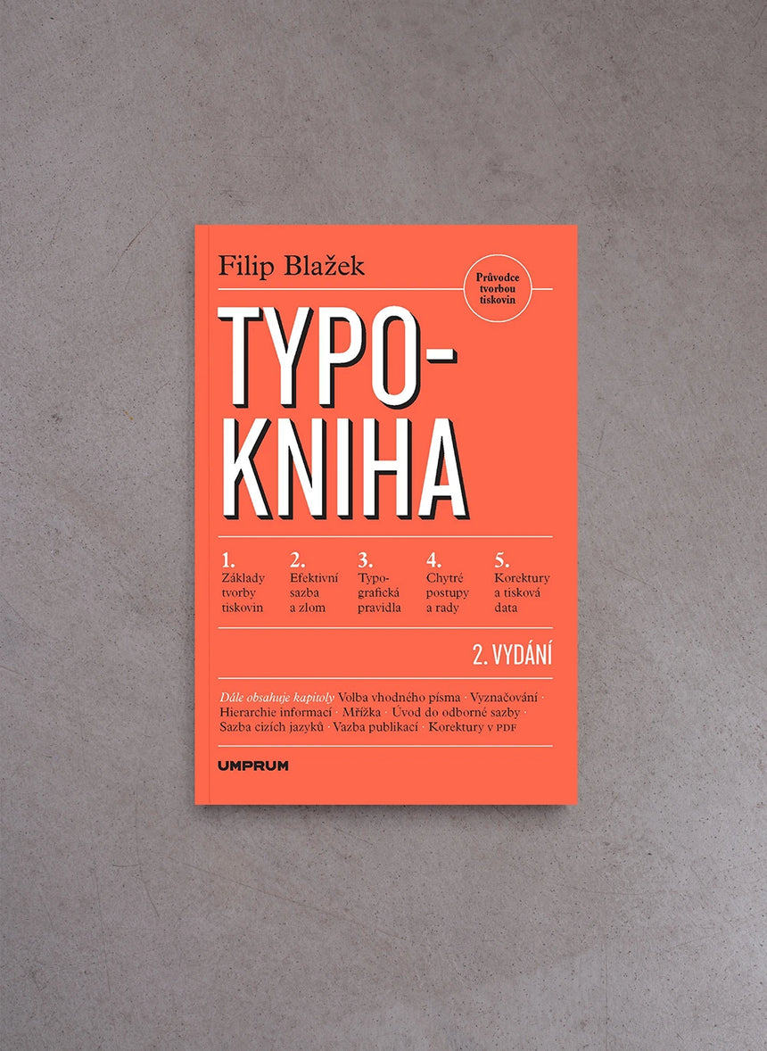 Typokniha – Filip Blažek